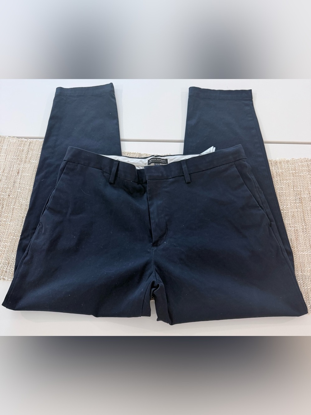 Banana Republic Dark Navy Men’s Chinos